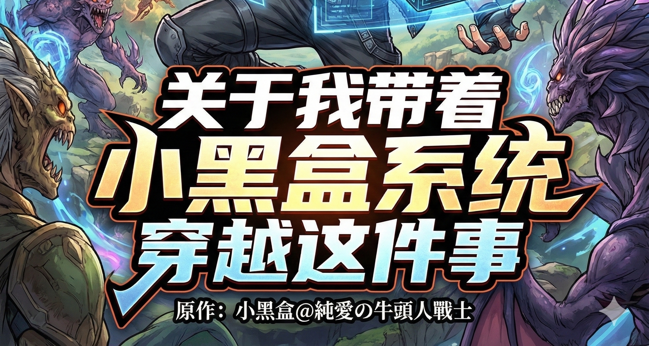 【原創連載漫畫】《關於我帶着小黑盒系統穿越這件事》第一話