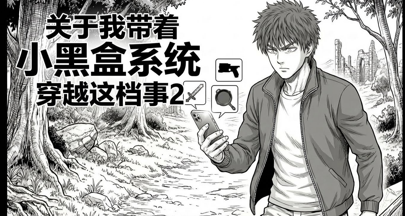 【原创连载漫画】《关于我带着小黑盒系统穿越这件事》第二话