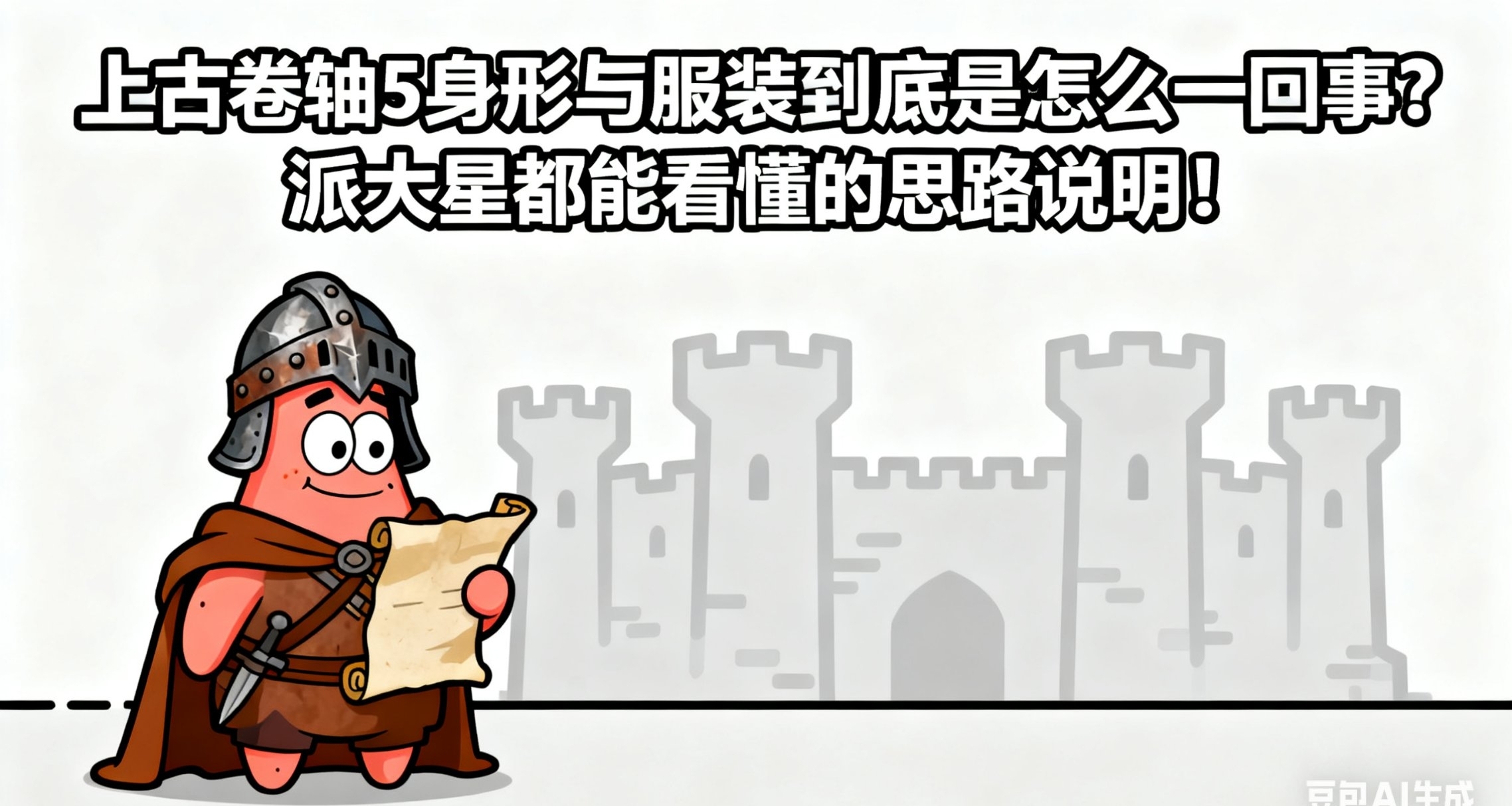 【教程】上古卷軸5的刷身形與服裝，派大星都能看懂的思路說明！