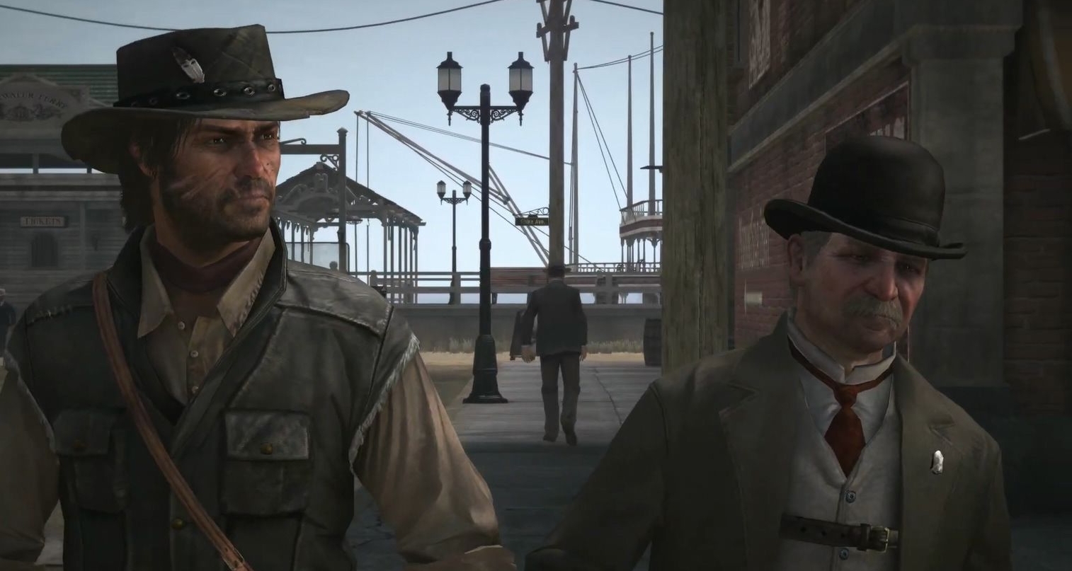 《荒野大镖客：救赎》PS5实机画面首曝，4K/60帧体验西部传奇！