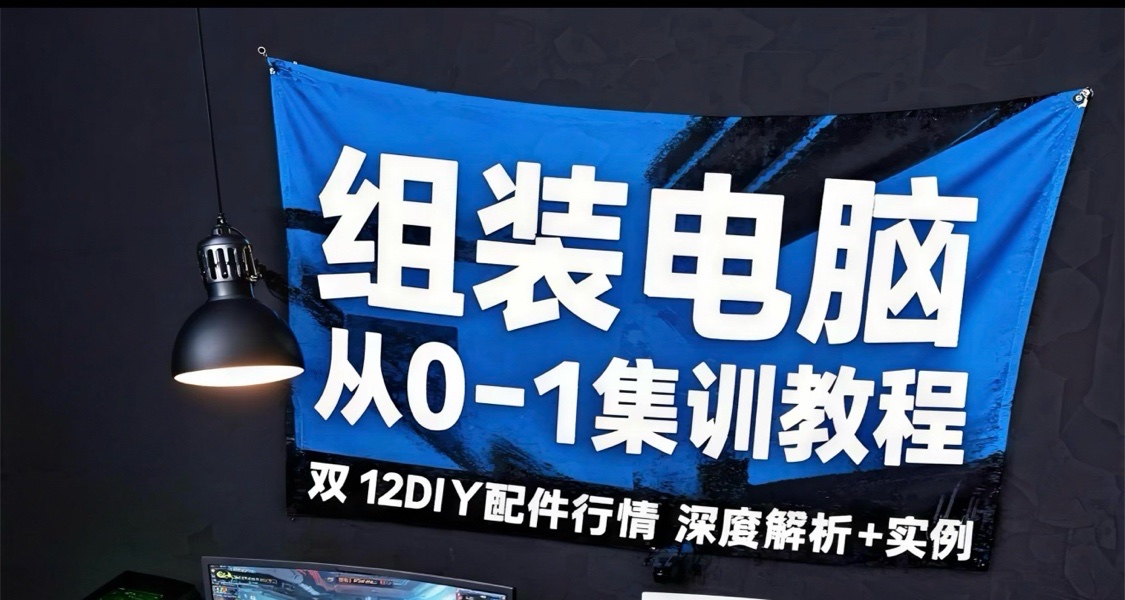 2025年双12组装电脑选购指南🎇新手小白装机必看完整篇🔥进来学