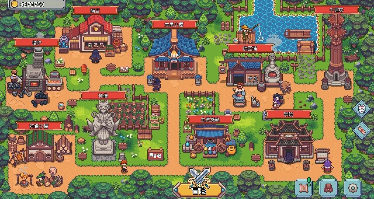 宝可梦融合龙崖，这款挂机刷副本游戏有什么魅力