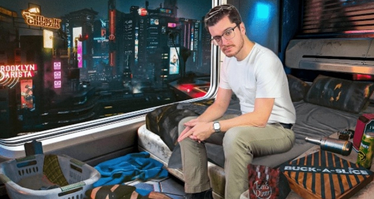 博主體驗《2077》夜之城NPC生活7天，枯燥日常令其破防