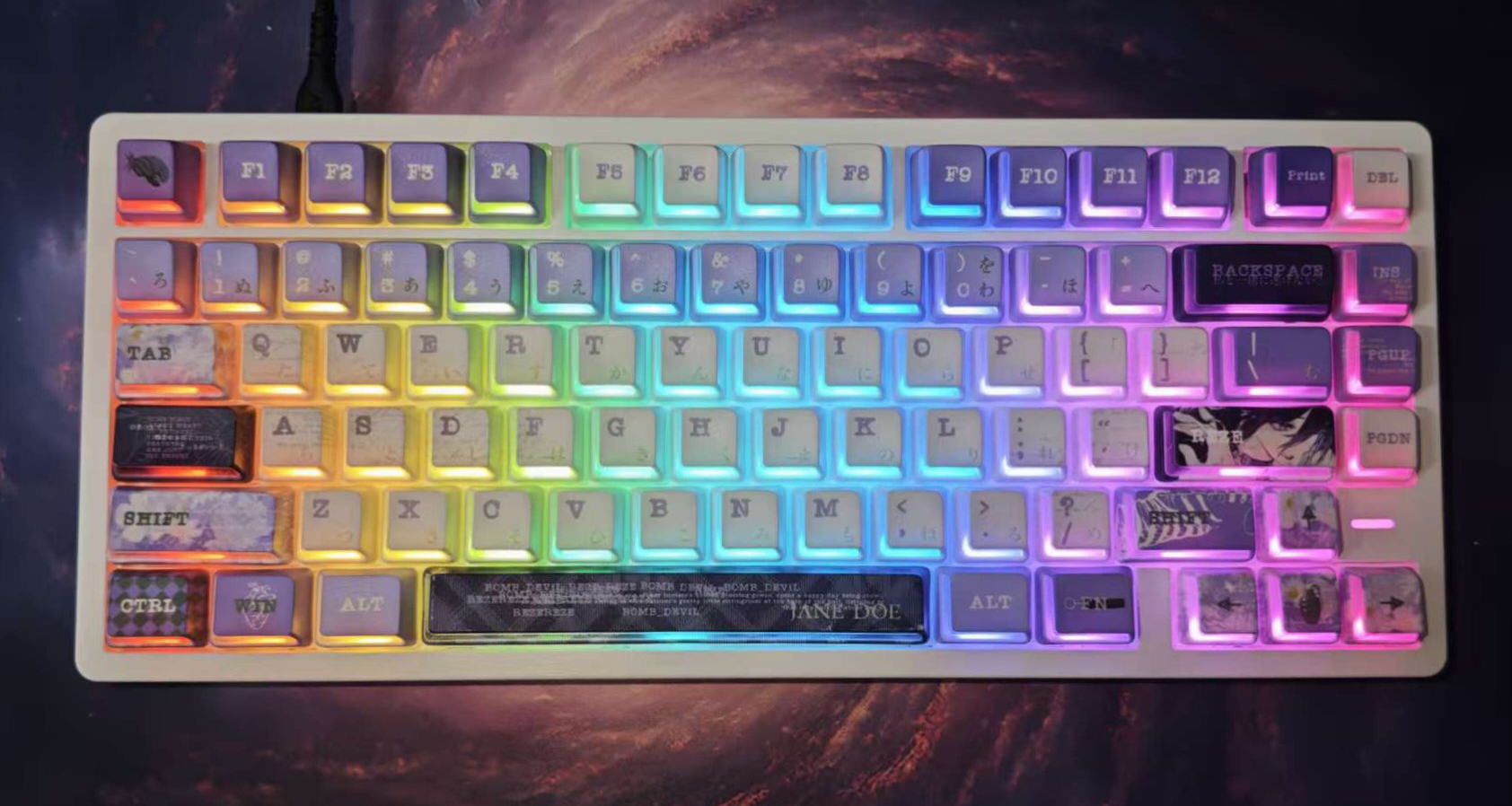 電鋸人世界中最燦爛的煙火，鍵帽中的冉冉新星