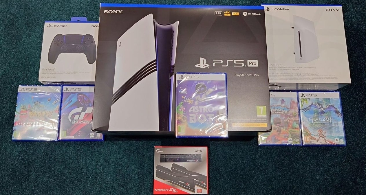 太離譜！PS5 Pro豪華套裝價格比單根內存條還便宜！