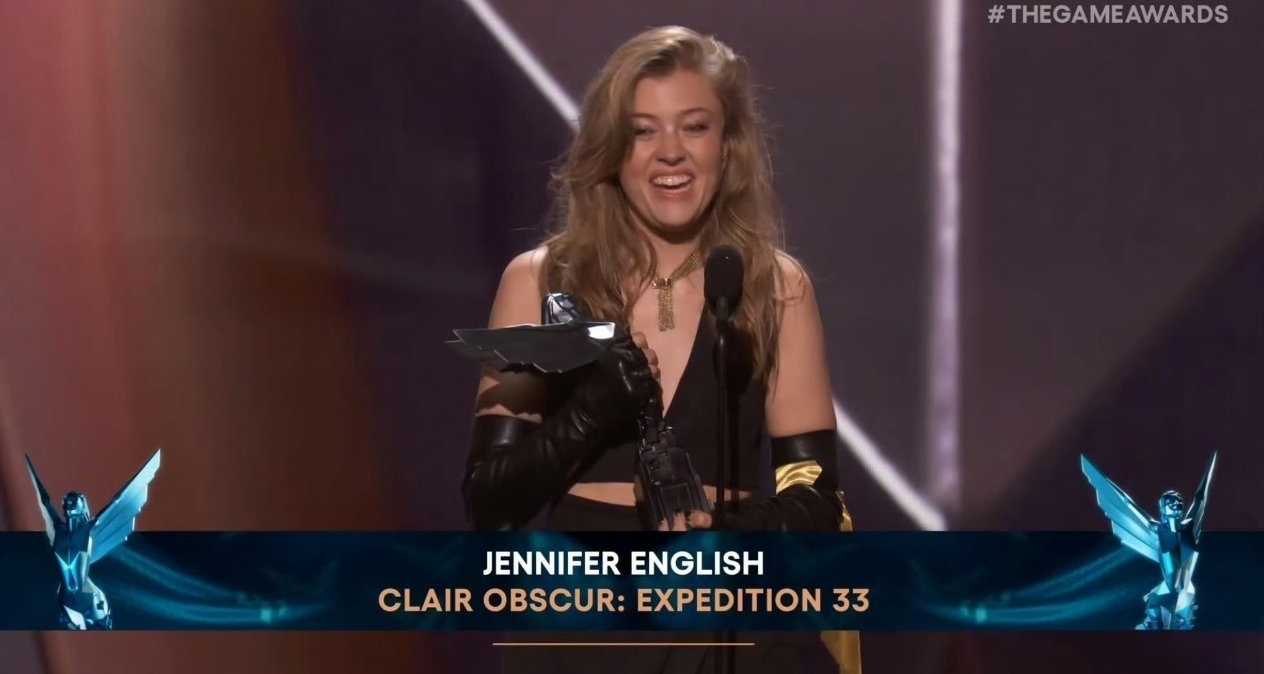 《光與影》女主角瑪埃爾演員榮獲TGA2025最佳表演獎