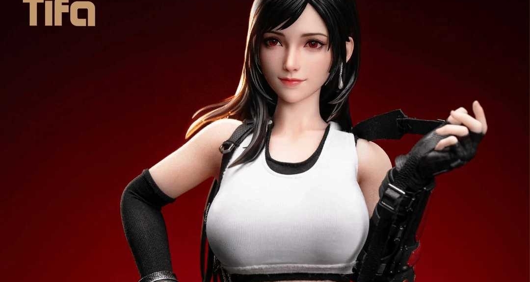 太逼真！FF7蒂法1/4可動模型細節還原到髮絲