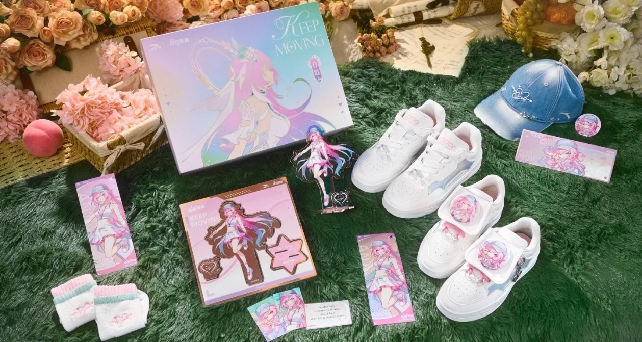 星穹鐵道×安踏 | 昔漣聯名實物展示｜聯名圖壁紙