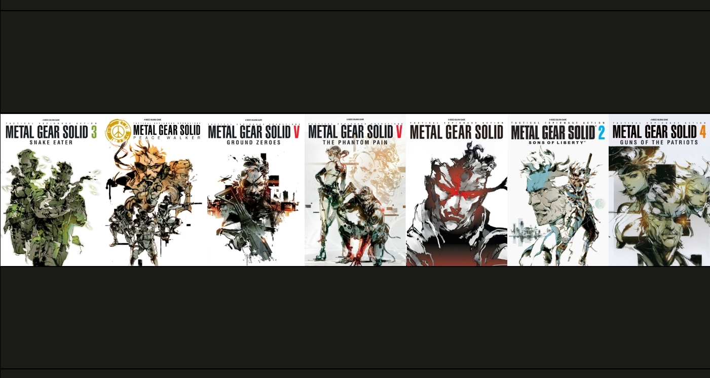 2025年合金装备系列补全计划