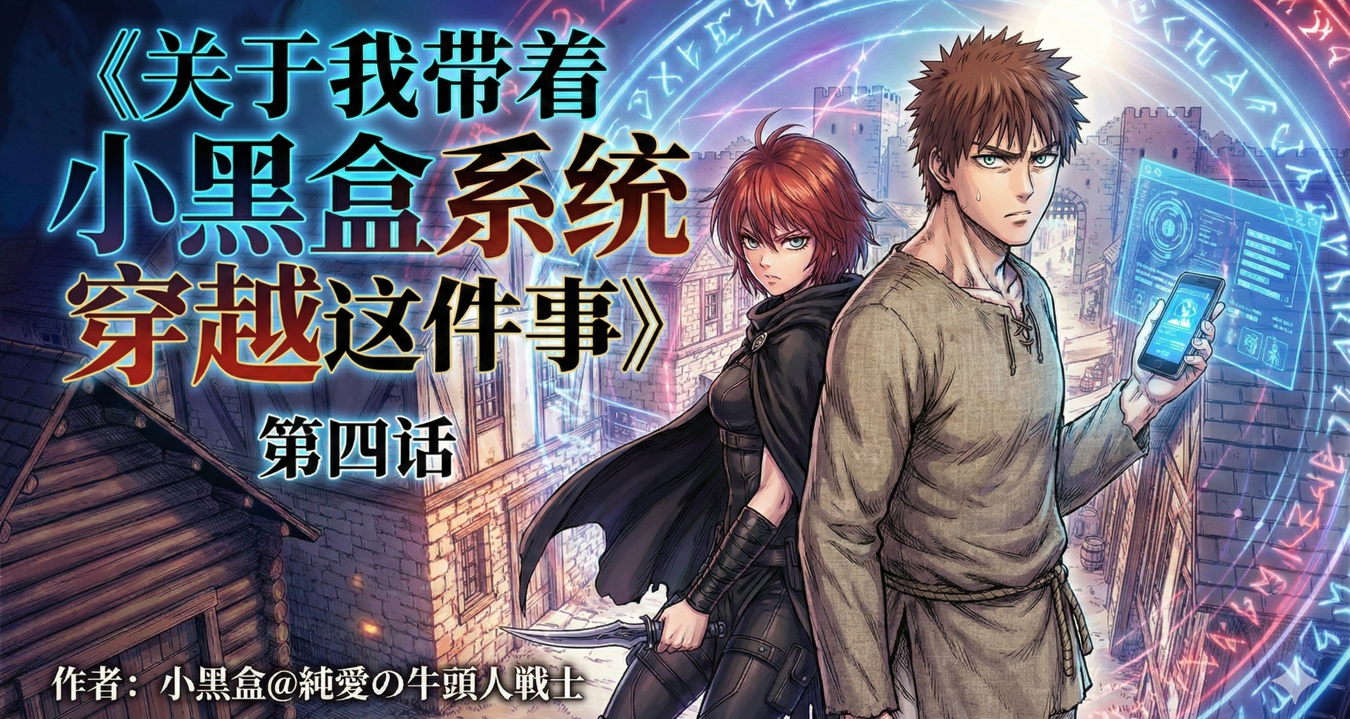 【原創連載漫畫】《關於我帶着小黑盒系統穿越這件事》第四話