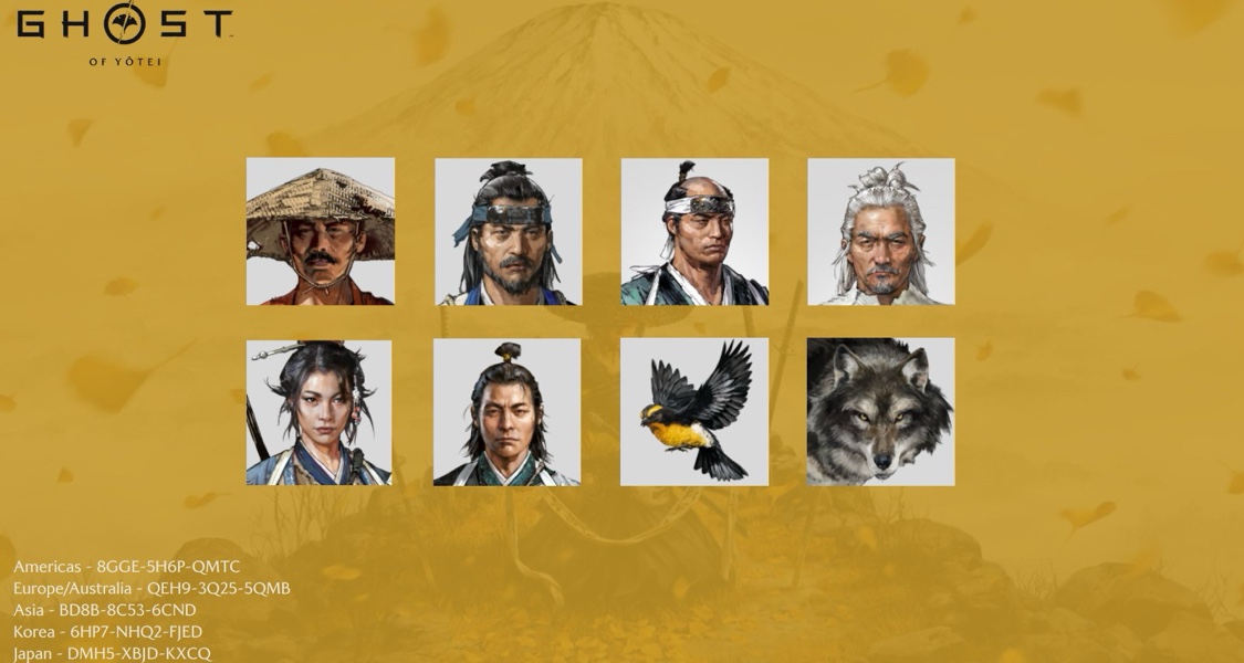 《羊蹄山之魂》新增八個頭像，兌換碼一覽