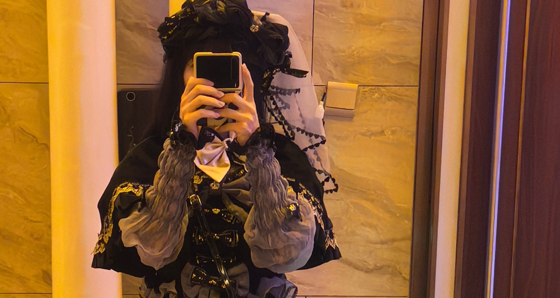 第一次女装和同事…