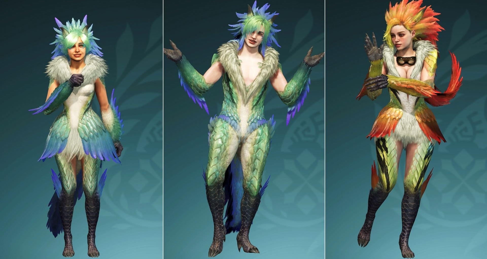 《怪猎荒野》祭典NPC变“鸟人”，玩家调侃：为何猎人不能穿？