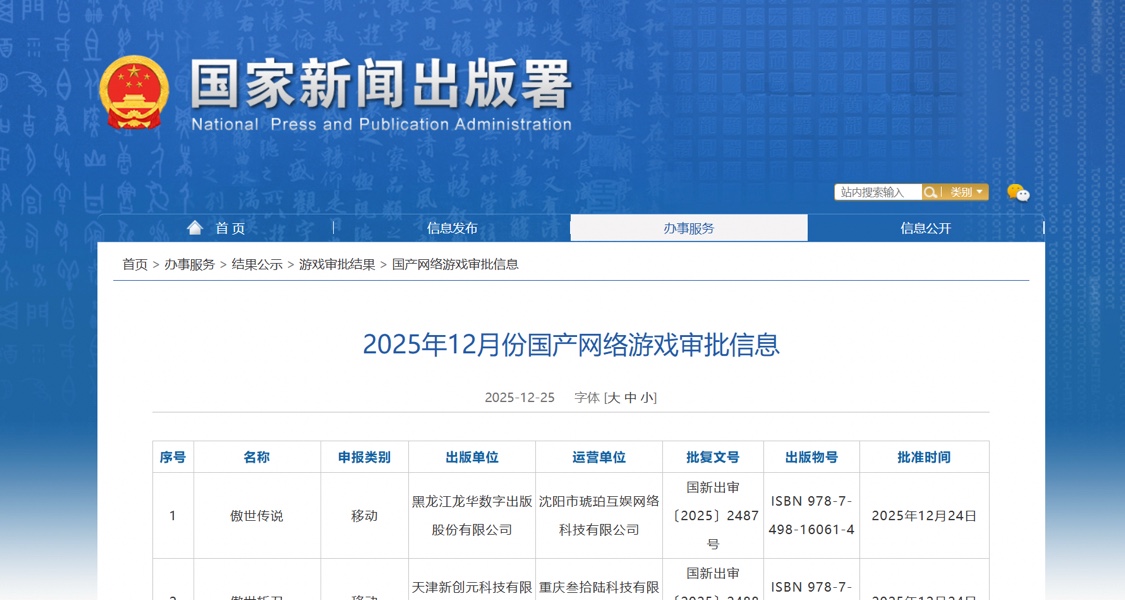 12月游戏版号下发，腾讯《QQ经典农场》过审！