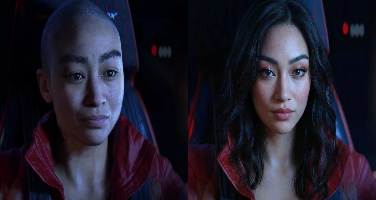 《星際：異端先知》光頭女主被玩家爆改性感美女