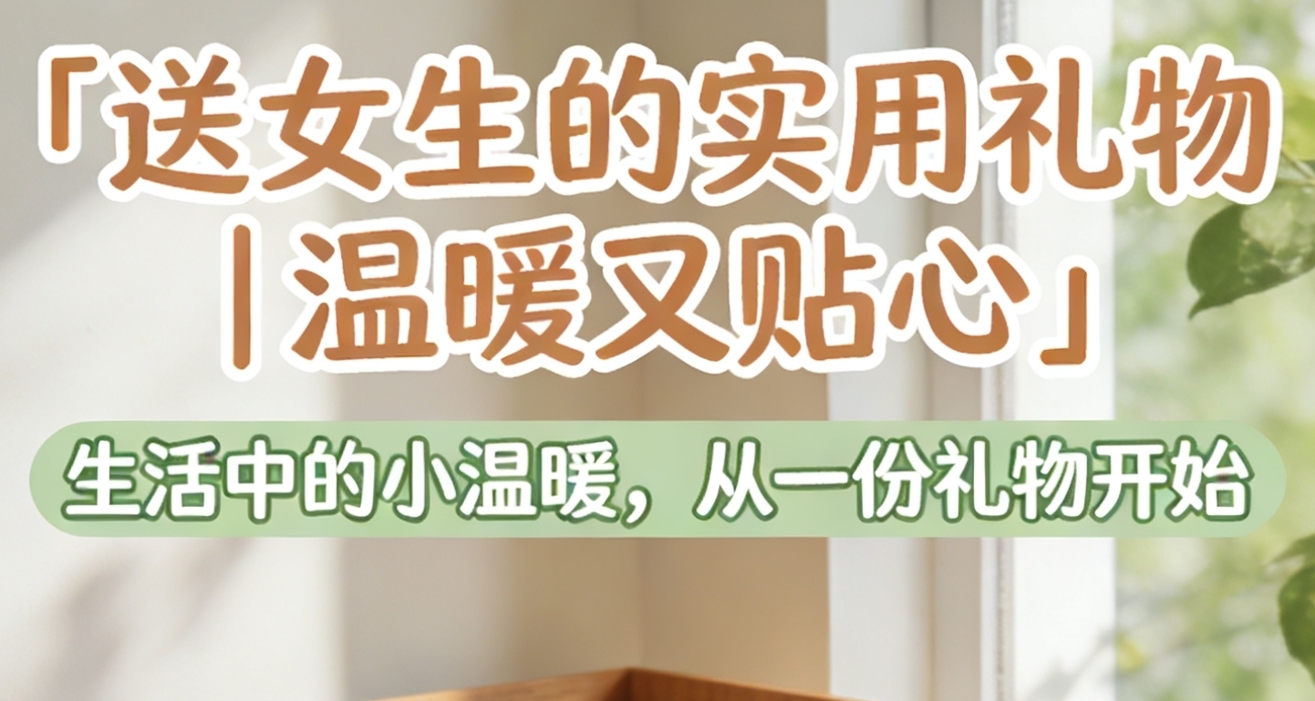 送女生實用好物攻略，便宜到貴