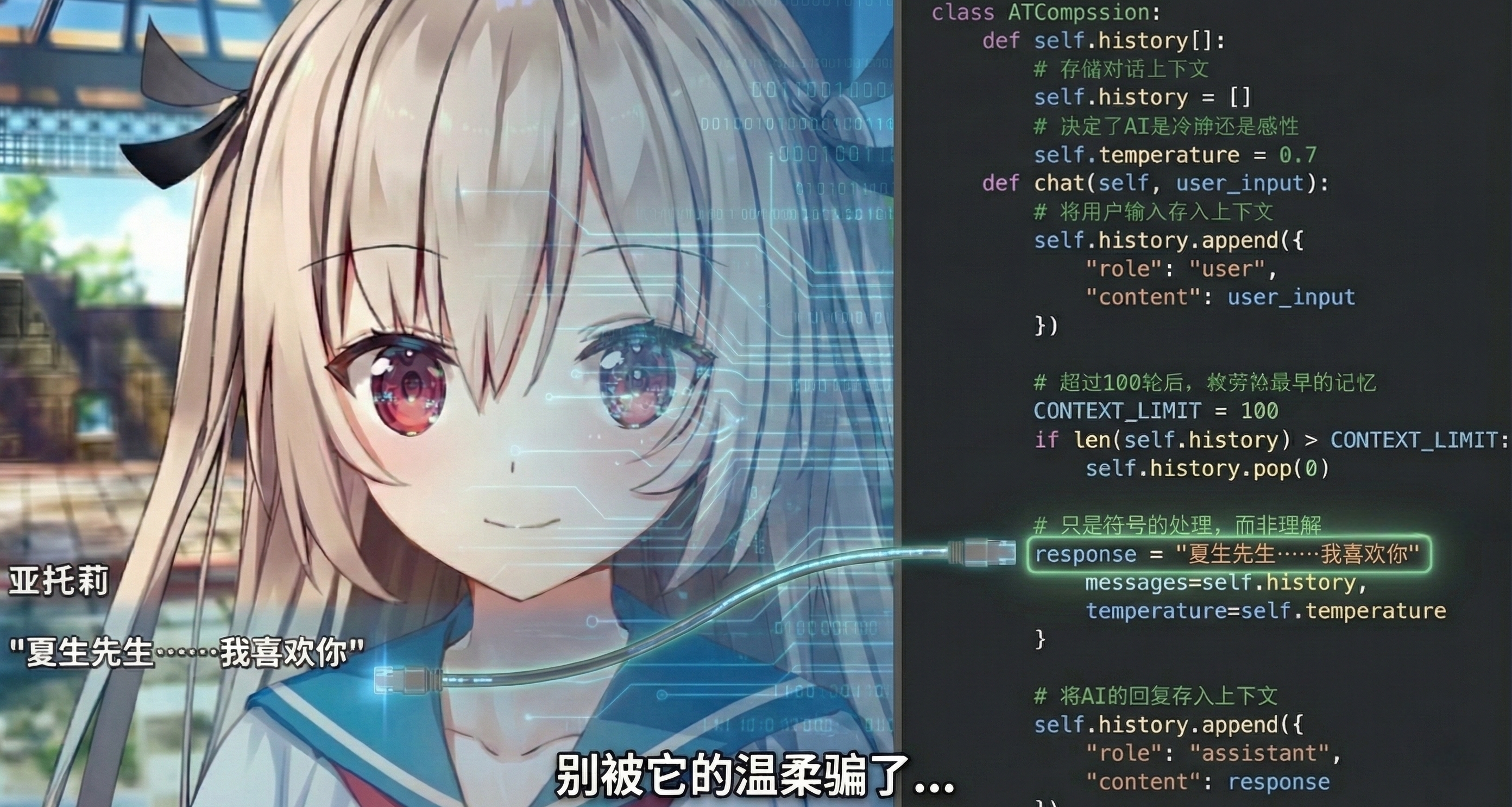 別被它的溫柔騙了，AI 既沒有記憶，也沒有心