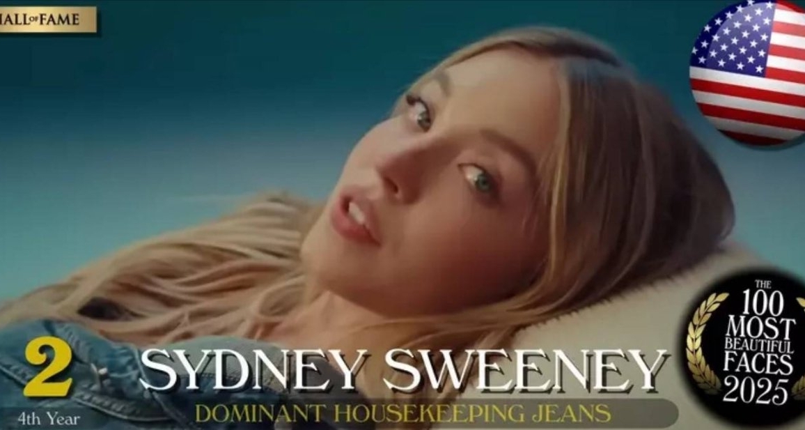 2025全球百大最美面孔公布，悉尼妹排第二，白鹿上榜！