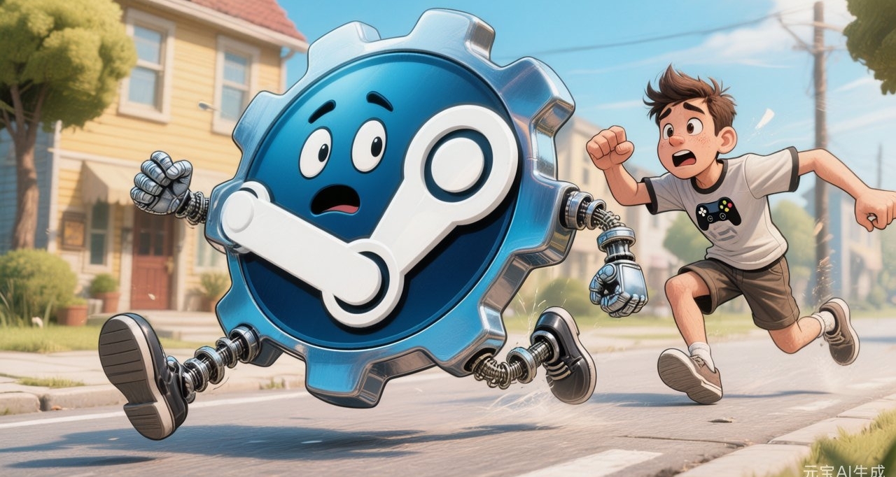 博主发现自己的steam居然“溜”走了，网友:别楞了，赶紧去追！