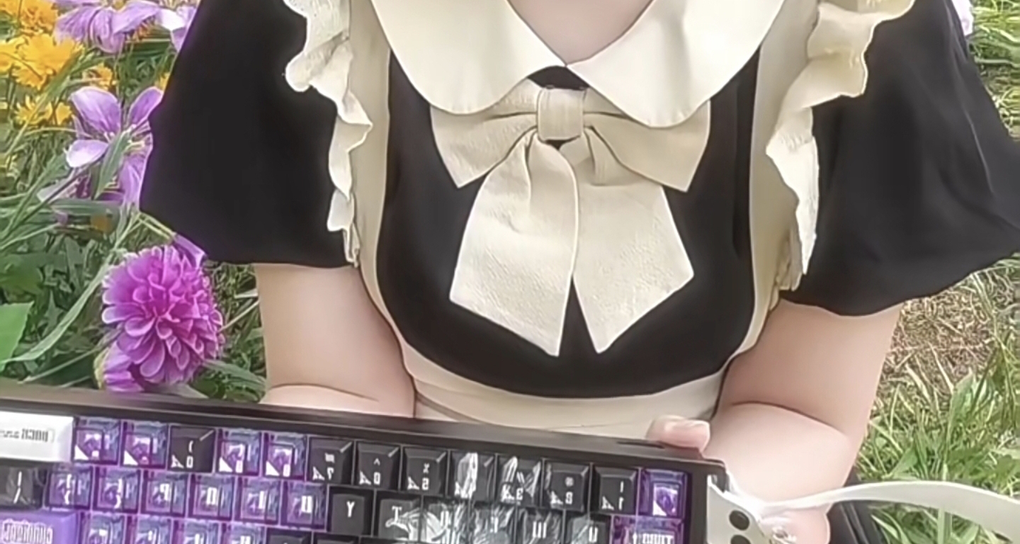 可随意组合的“蕾塞”键帽！细致纹理与透明光影的绝美搭配