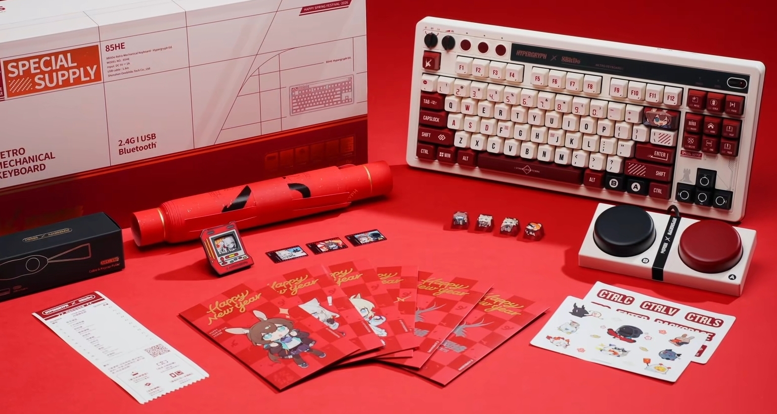 499元，八位堂 ✖ 鹰角网络 联名新春定制版周边套装详情公布