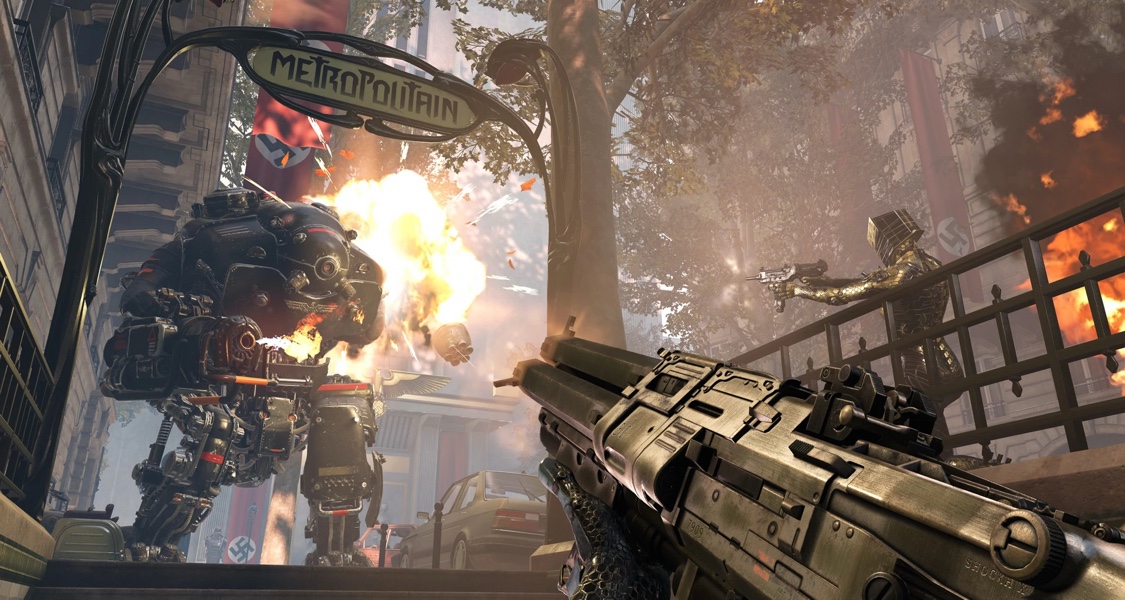 聊聊游戏之《德军总部：新血脉》