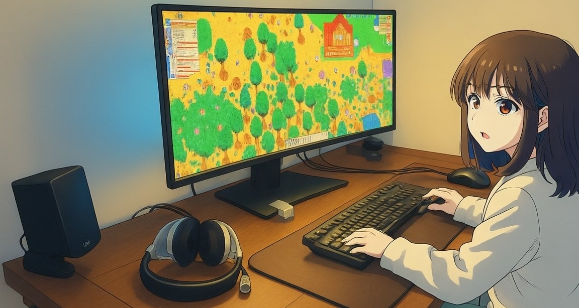 國外某父親讓6歲孩子接觸星露谷，網友:羨慕你有一個開明的父親！