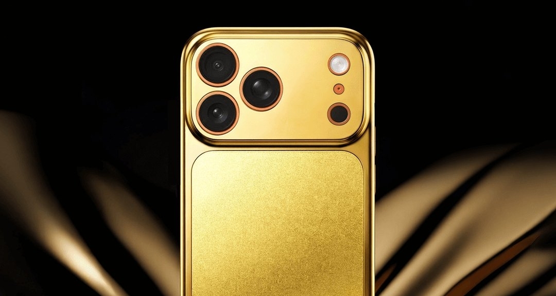 Au99.99纯金的 iPhone 17 Pro Max 手机壳来了：售价11299元起