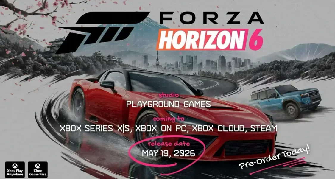 《极限竞速：地平线6》实机演示：巨帅新车加入！还有高达联名！