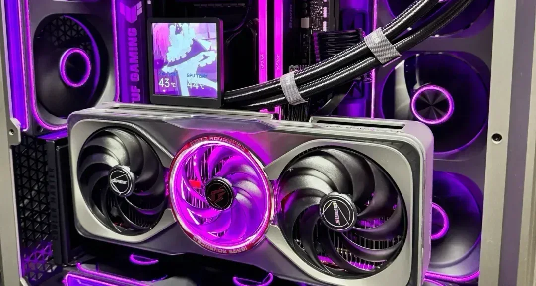 【记录】盒友 9700X 5070Ti X400 主机 搭配灯光套件