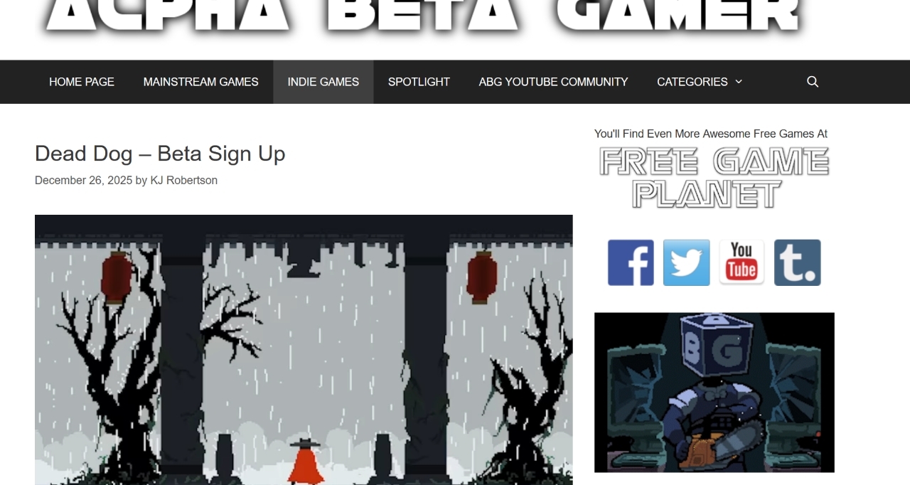 我們的遊戲被國外網站報道了