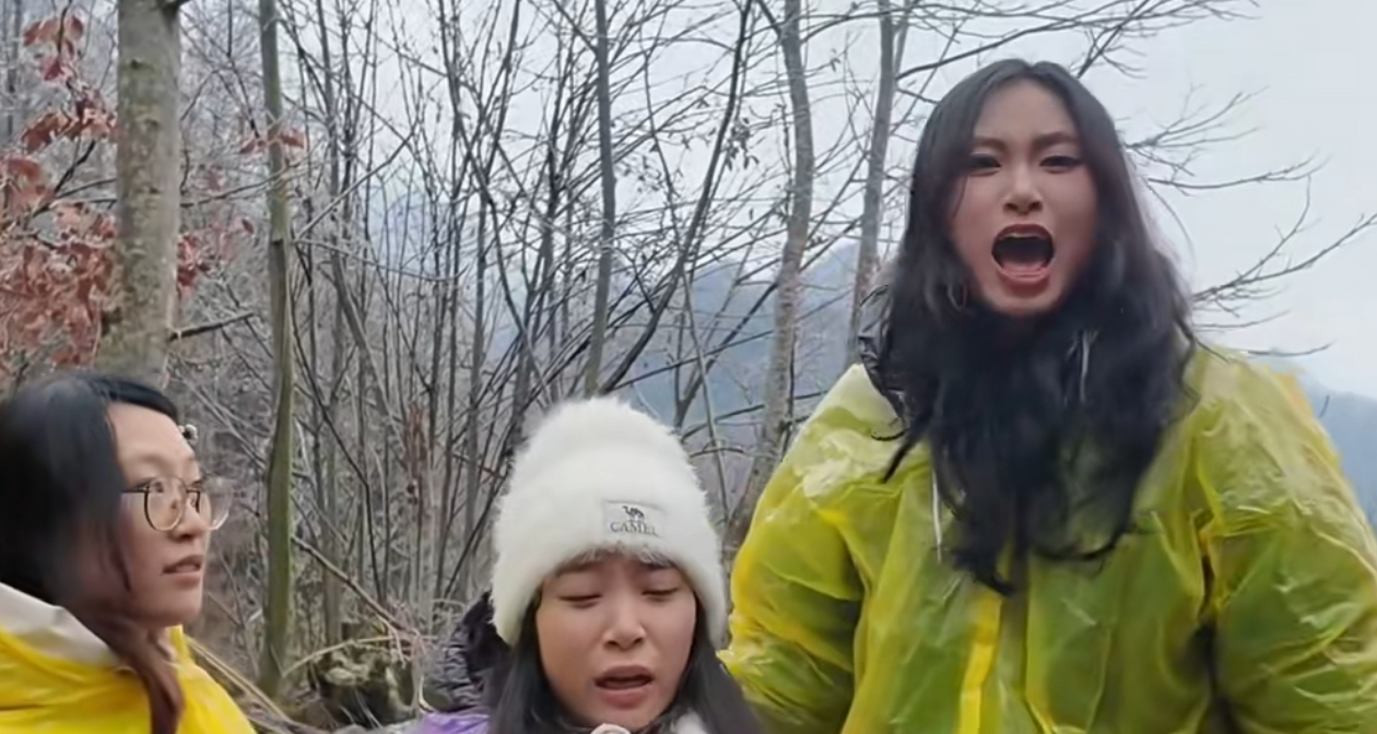 “全女大學生荒野求生”挑戰賽！有點意思