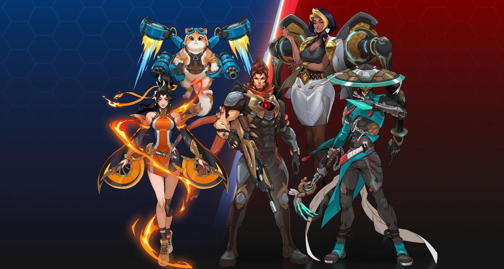 《守望先鋒》2026賽年5位新英雄設計原畫