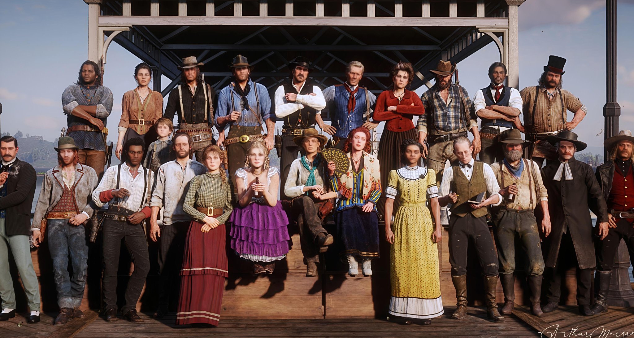 《荒野大镖客2》全核心角色结局（完整版｜上）