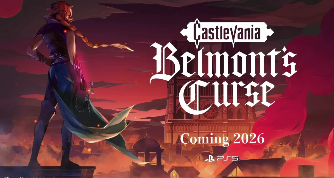 《恶魔城：贝尔蒙特的诅咒》Steam页面上线，预计2026年推出