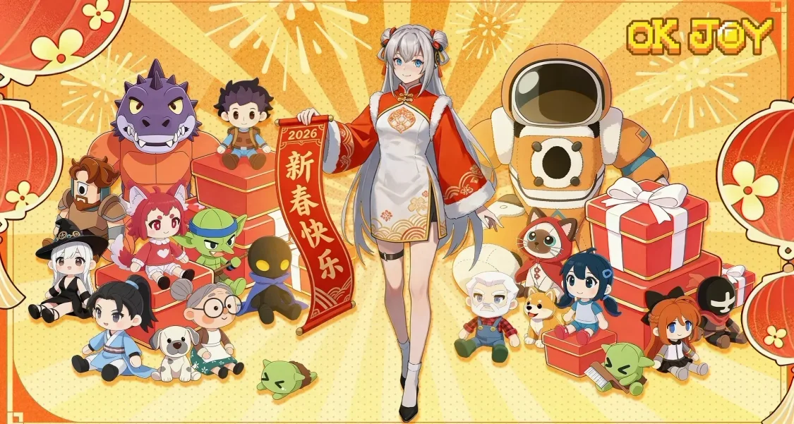 來自 OKJOY 的馬年祝福！感謝相遇，新的一年繼續並肩冒險！