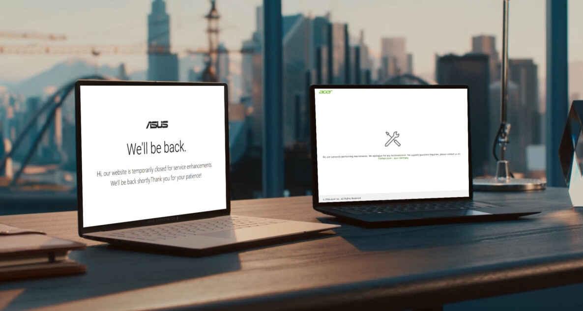 宏碁華碩關閉德國官網，用戶只能來中國官網下載資源