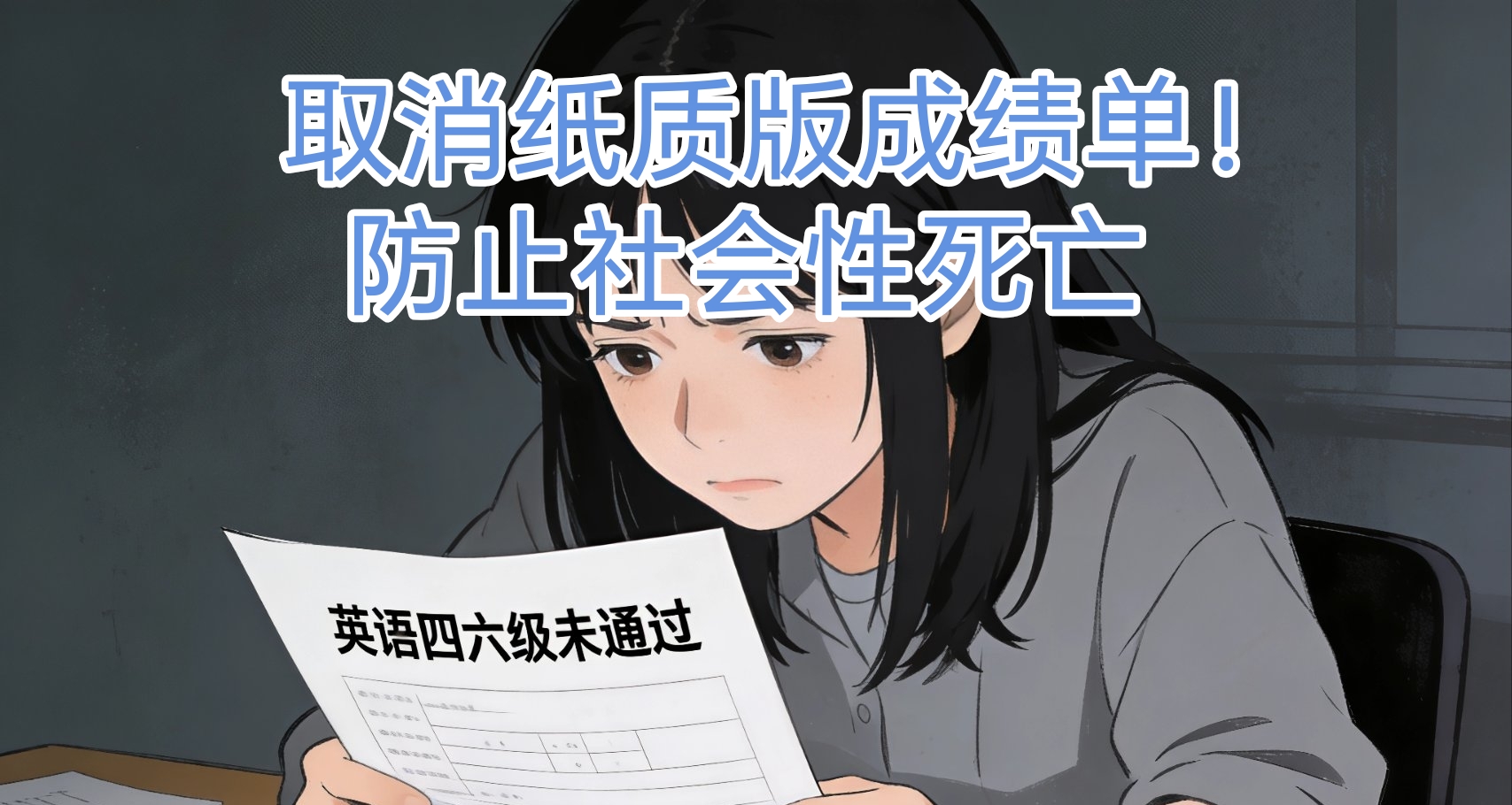 四六级成绩出来了，一个防社死冷知识