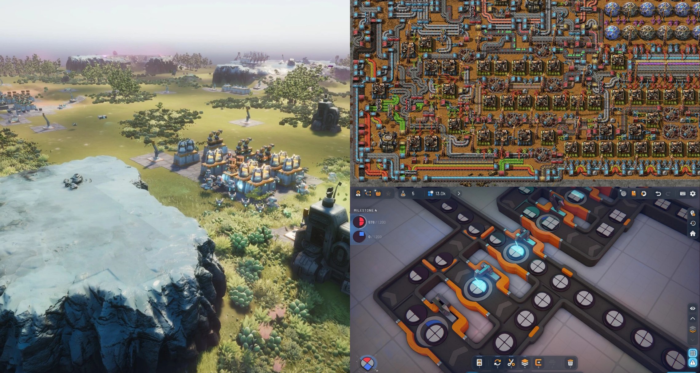 平替异星工厂？超硬核自动化游戏你会怎么选