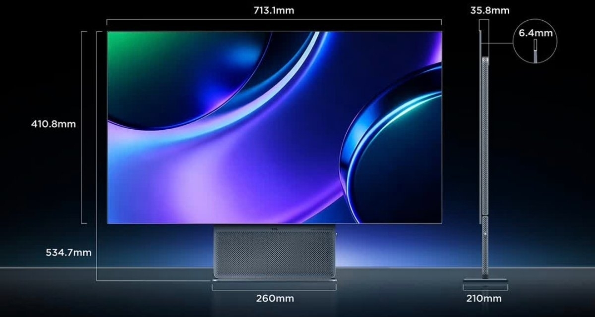 TCL 4K顯示器發佈！超薄設計，總厚度僅3.58釐米