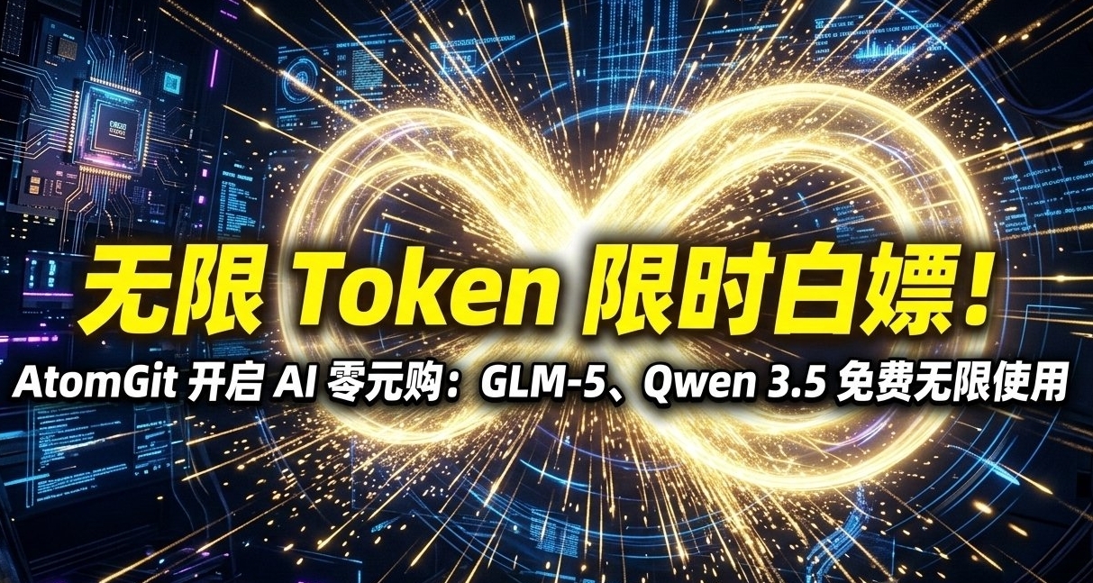 无限 Token 限时白嫖 GLM-5 和 Qwen3.5