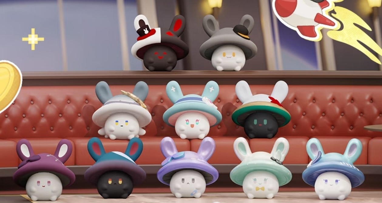 崩坏星穹铁道×Hey!Dolls（嘿粉儿）｜兔兔菇与菇菇兔系列周边登场