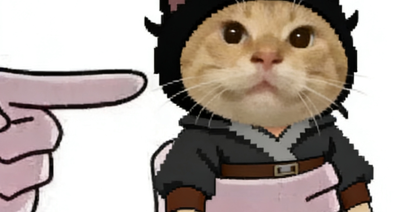 忘記我家也有貓了…