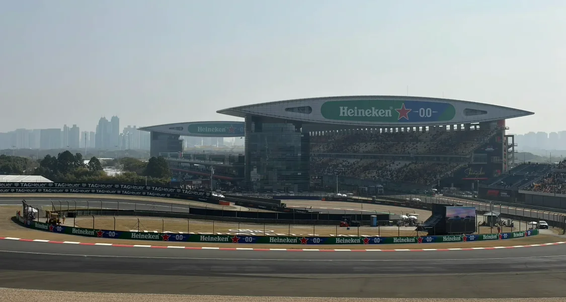 本來能中一百萬的，可惜中了F1中國大獎賽的門票