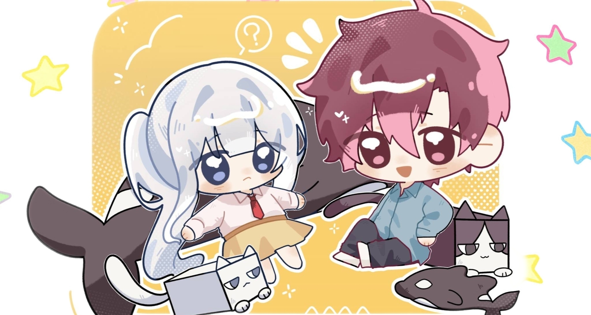 花璃表情包第五彈[cube_喜歡]