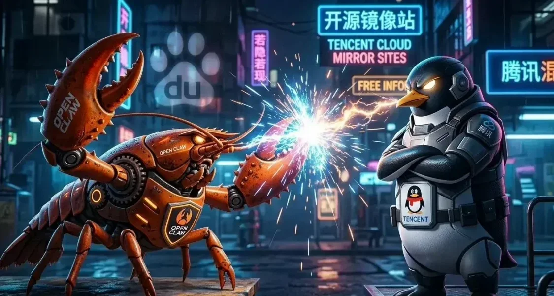 在被罵抄襲後，騰訊成爲 open claw 贊助商