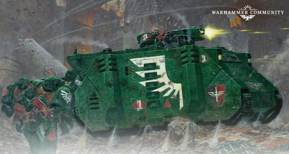 戰錘40K｜武器庫——犀牛裝甲運兵車