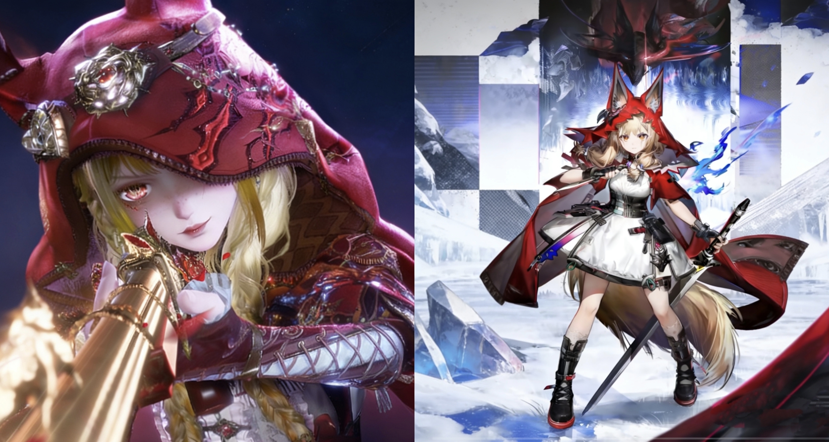 小紅帽撞臉，無限暖暖因小紅帽封面像終末地洛茜，評論區內互吵