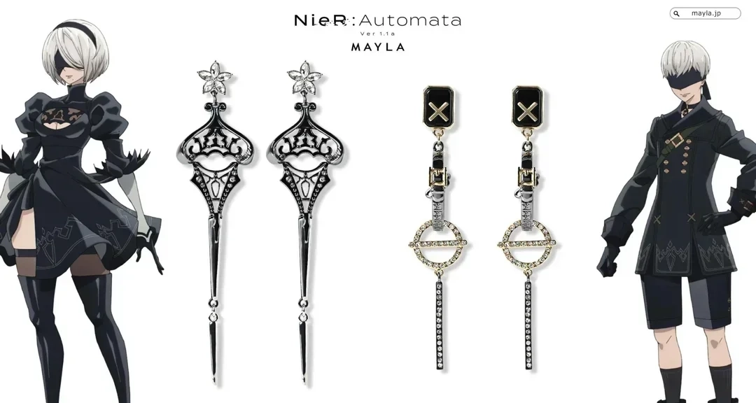 《尼爾：機械紀元》與日本服飾品牌 MAYLA聯動