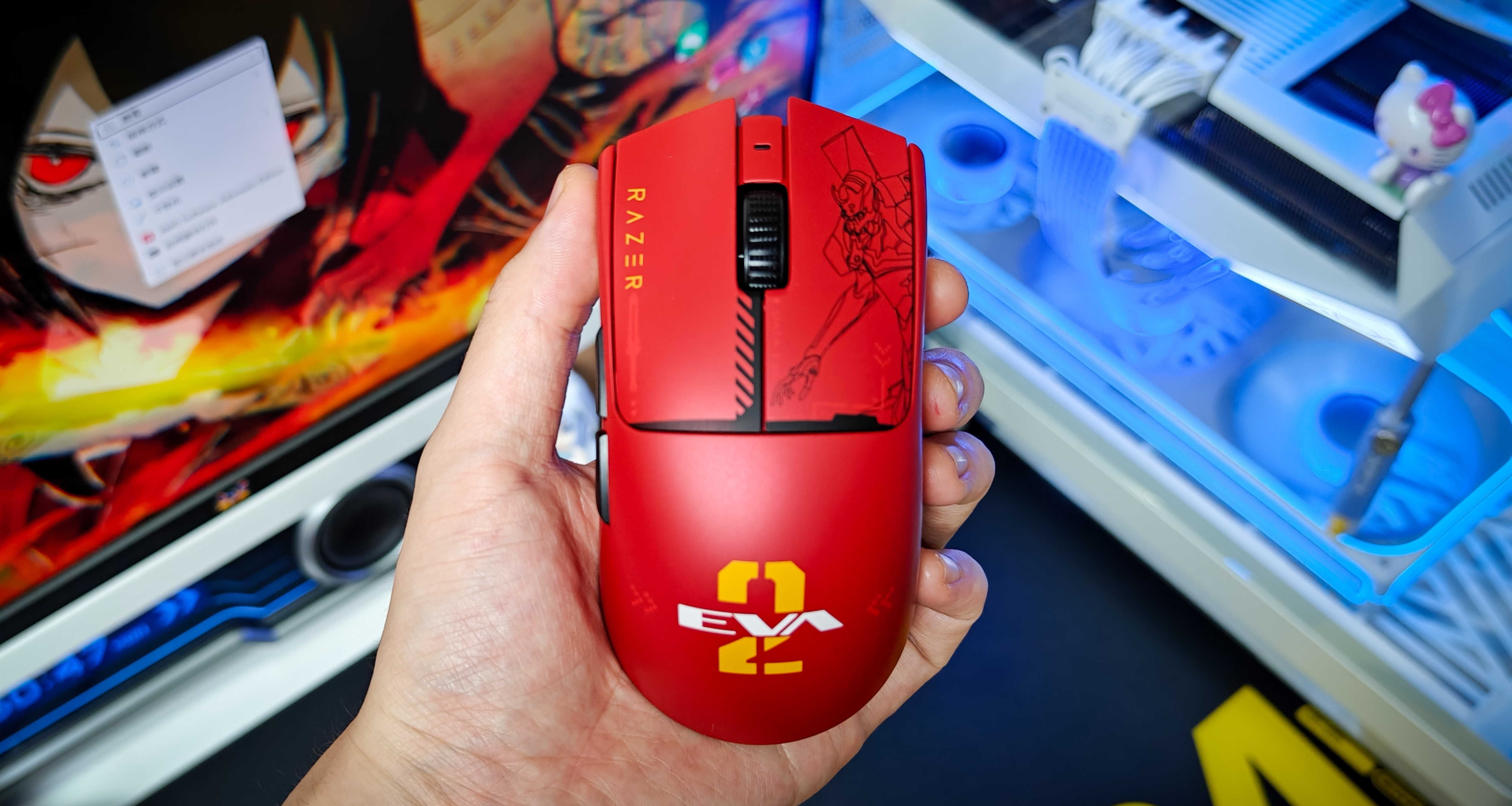 太好了是EVA！雷蛇毒蝰V3Pro2號機聯名！